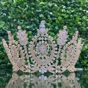 Gold Crown with Crystal