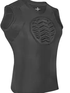 Exxact Sports Youth Baseball Chest Protector, Sternum Chest Guard, Baseball Chest Protector Youth Softball Chest Protector Girls Youth  (White)