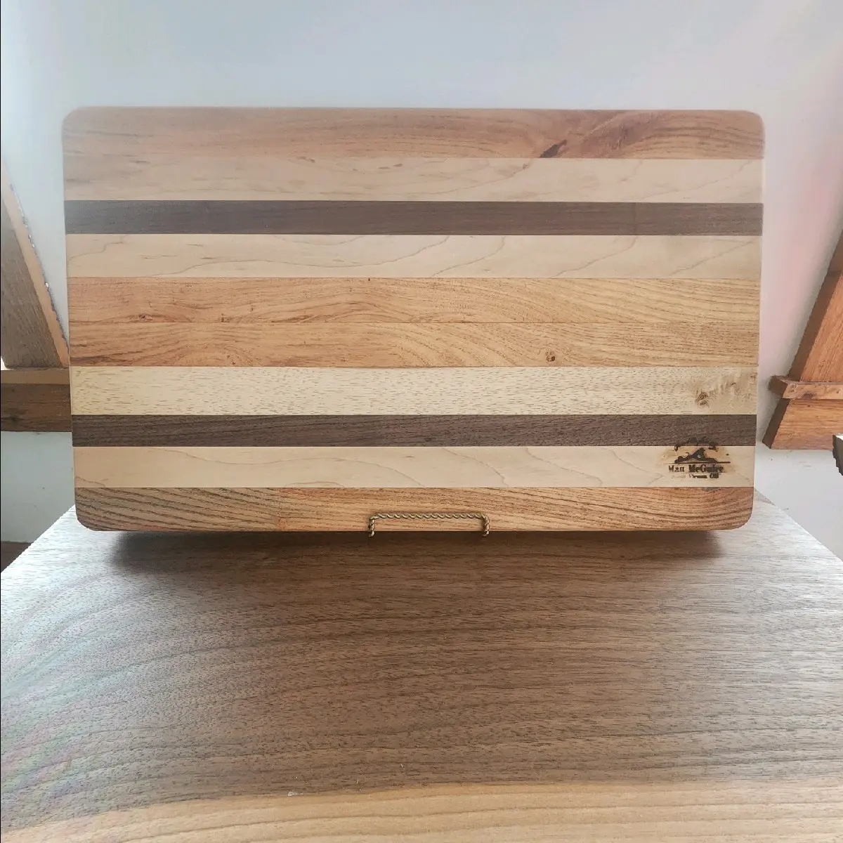 Cutting Board - Walnut, Maple, Honey Locust for Kitchen
