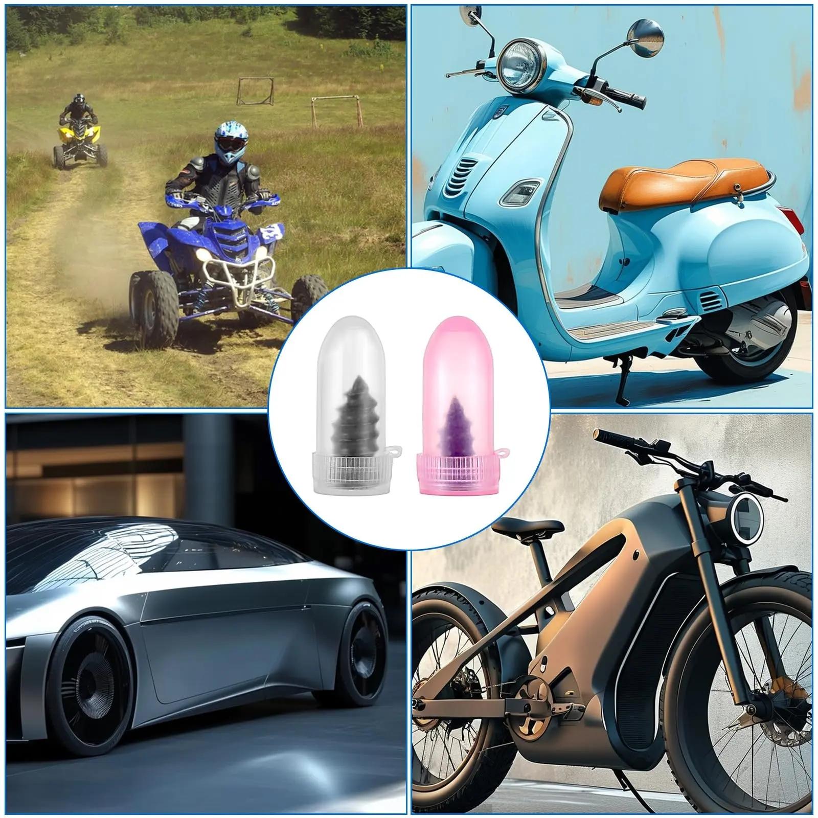 FUDUOO 50/30Pcs Tire Repair Screws Plugs, Self-service Tyre Repair Vacuum Rubber Nails Kit for Car/Motorcycle/Truck/Tractor Puncture Fast Tyre Repair Supplies