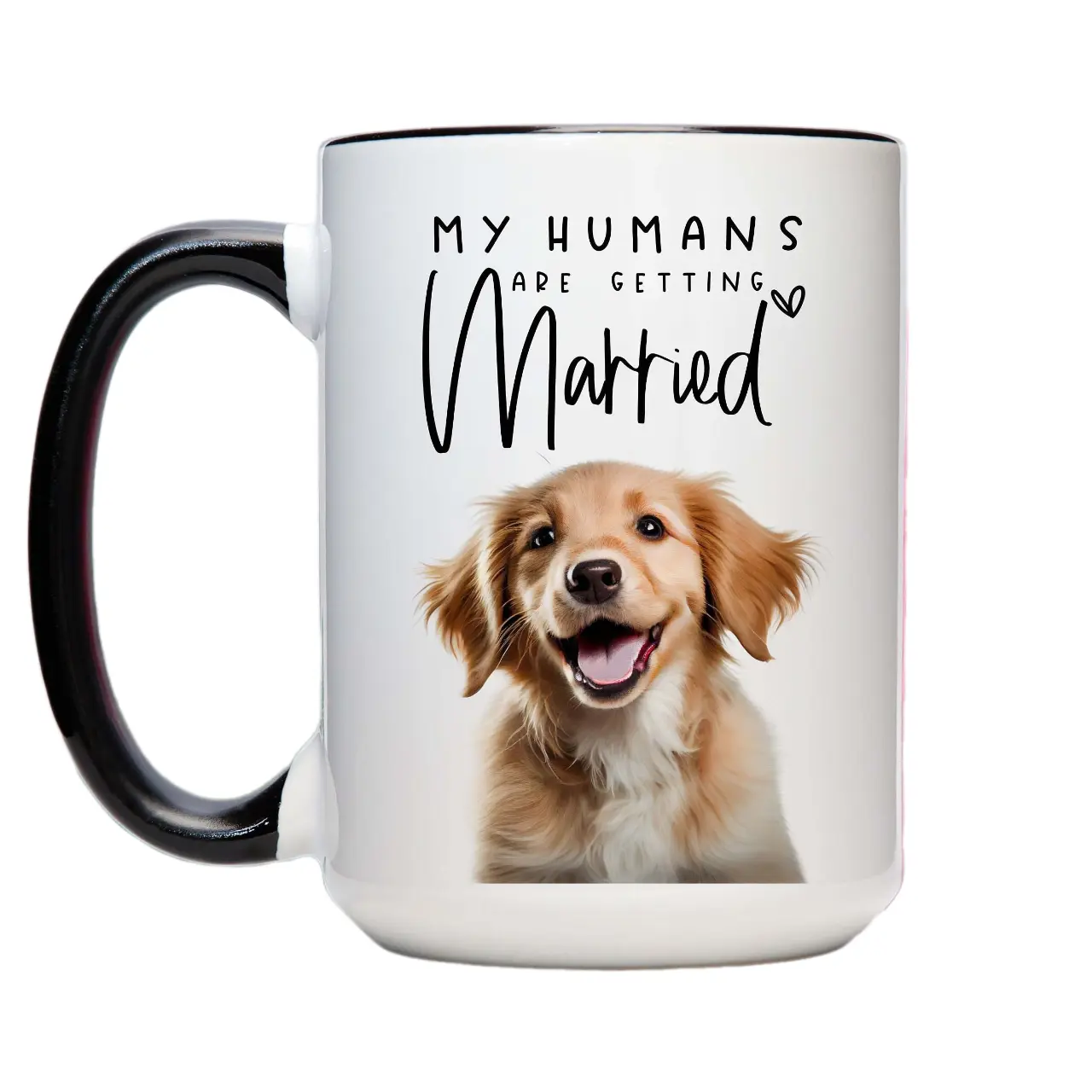 Personalized My Humans Are Getting Married Mug, Custom Dog Engagement Cup, Cat Engagement Cup, Pet Engagement Gift, 11 15oz Ceramic Cup