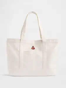 [FLASH SALE] Brannan Bear Logo Denim Tote Bag
