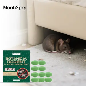 Animal Repellent Pellets Daily Mouse Protection for Warehouse and Home, Anti-Biting, Portable Mouse Repellent Bait Pellets