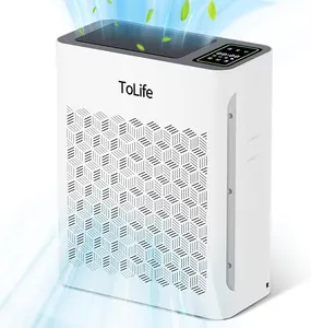 [Mothersdaygift] Air Purifier (K2) for Large Rooms, PM2.5 Display, Air Quality Sensor, Auto Mode, Timer, Removes Smoke, Pollen, Pet Dander, Wildfire Smoke Smart Filter True Hepa Filter