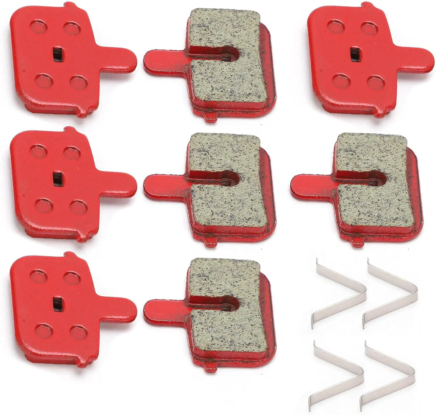4 Pairs  Pads  Semi?Metal Braking Replacement for Electric  Mountain