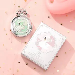 Nicekey Ballet Glitter Highlighter Powder, Pearl Glossy Diamond Powder Makeup, Microglow Sparkle, Perfect for Accentuating and Enhancing Look