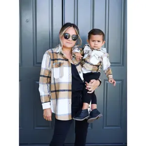 Fall Flannels Mommy and Me Matching Shackets