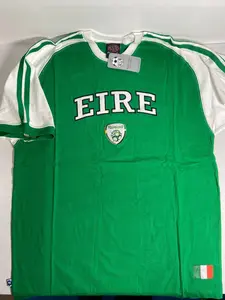 Ireland "eire" embroidered short sleeve shirt all sizes NWT - Modern & sporty style.
