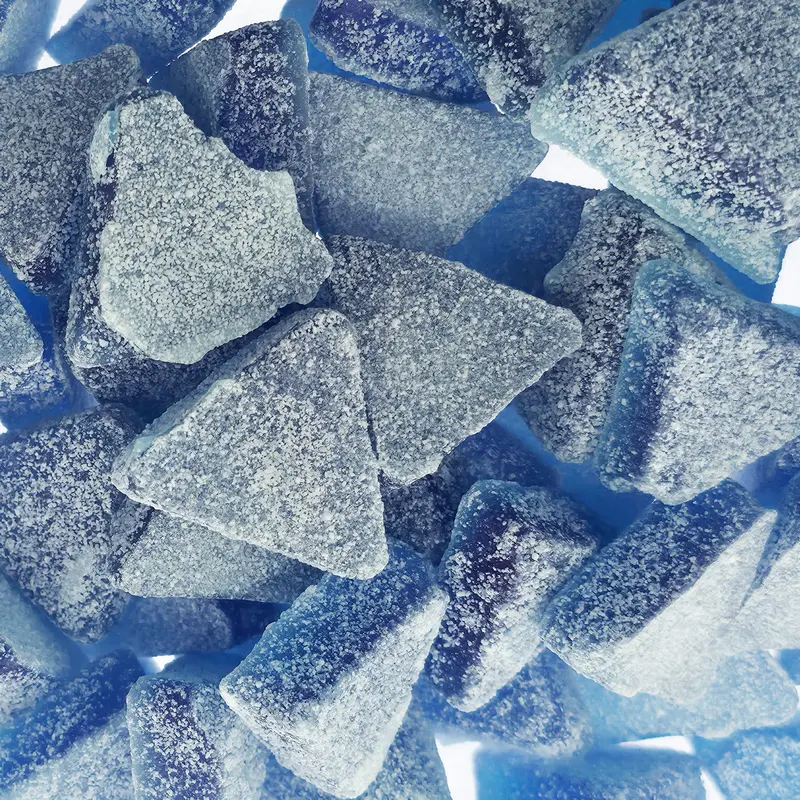 Poppin Crunch Sugar Free Mega Sour Candy Triangles Poppin Crunch Sugar Free Mega Sour Candy Triangles