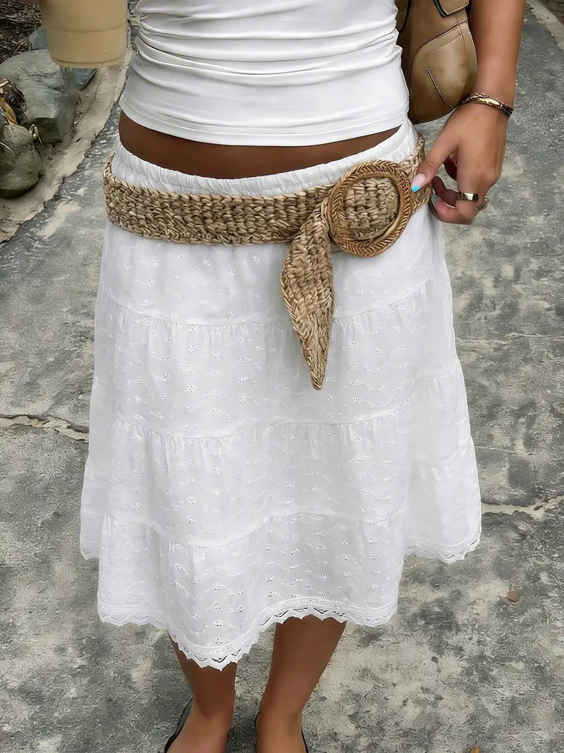 river island white embroidered dress Olivia Bespoke Dress main image 1
