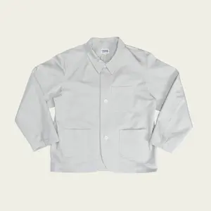 Jackett Grey Cotton Twill