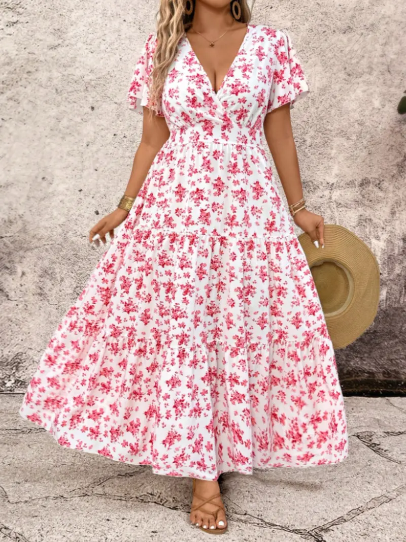 chinese dress ladies Traditional Mexican Dress for Women Plus Size Puebla Mexican Dresses  Embroidered 4X White : Clothing, Shoes & Jewelry