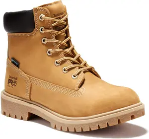 Timberland PRO Women's Direct Attach 6 Inch Steel Safety Toe Insulated Waterproof Industrial Work Boot with Rubber Lug Outsoles & Anti-Fatigue Technology Footwear Shoe
