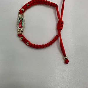 Virgin or St Jude Adjustable Bracelet Anniversary Male Female Birthday Daily Engagement