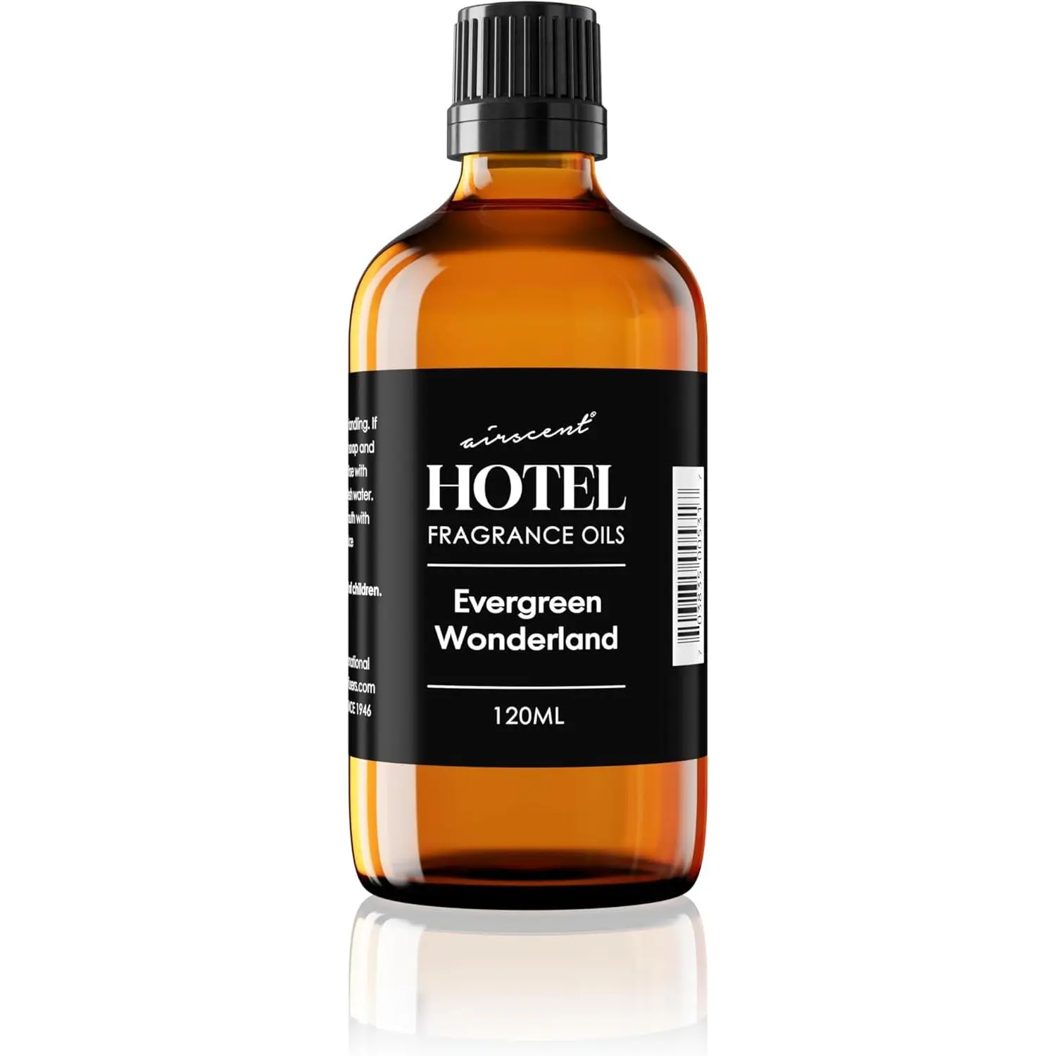 AirScent Evergreen Wonderland Holiday Diffuser Oil -  Holiday  Oil for  and Waterless Diffusers and Crafting - 120ml, 4 fl oz Glass Dropper Bottle - Christmas Tree Scent