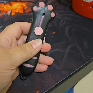 Meowkit Cute Cat Claw Box Cutter-Retractable Utility Knife for Office Supplies, Journaling & DlY