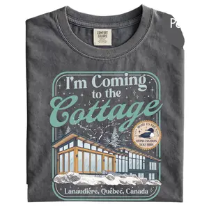 Comfort Colors I'm Coming to the Cottage Shirt, Heated Rivalry Inspired Connor Ilya ,Hollander Rozanov , Canadian Wolfbird