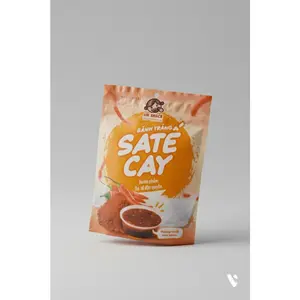 Bánh Tráng Sate Cay  - Thương Hiệu Abi Snack - Spicy Sate Rice Paper