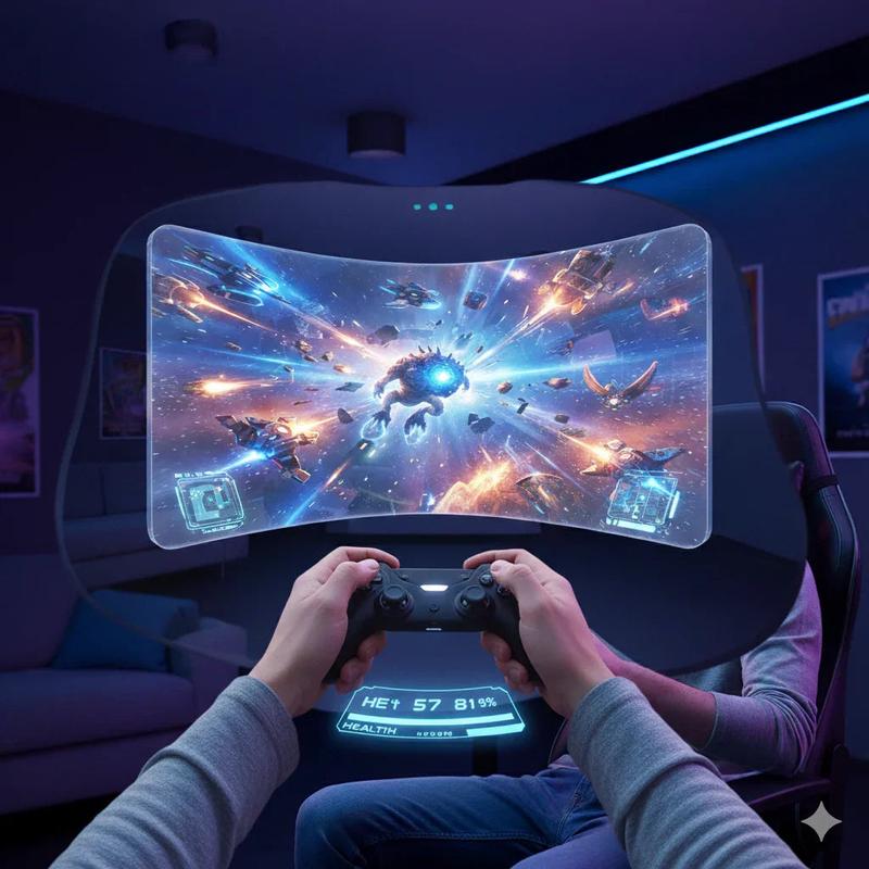 Ultra-Clear 4K VR Headset – 360° Immersive Cinema Experience for Smartphones (4-6")