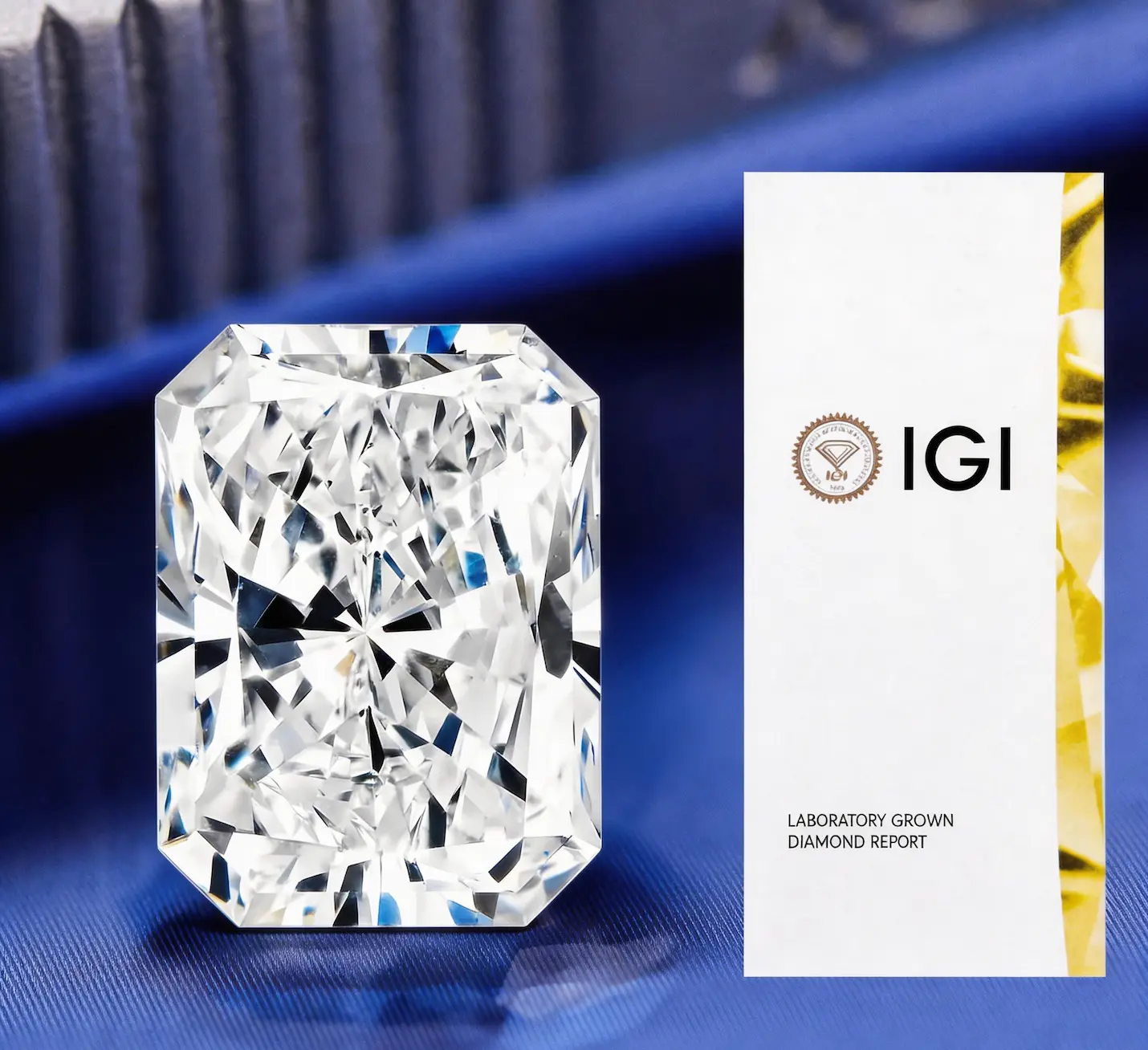 1 carat Radiant cut |  Loose Lab Grown Diamond | IGI Certificate  |