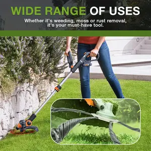 1 Count Steel Wire Grass Trimmer Head,Consistent Cutting Results, Even Trimming, Neat Lawn, Wear Resistance, Durable