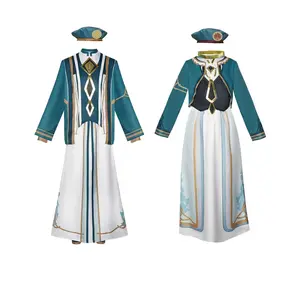 The Akademiya School Uniform Genshin Impact Cospay Sumeru Cosplay Suit Xumi Order Academy Halloween Costumes Men Women