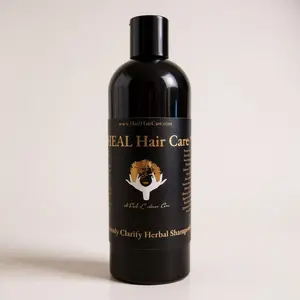 Black Salt Shampoo (16 oz) Clarifying • Detoxifying • All-Natural • Scalp & Hair Care