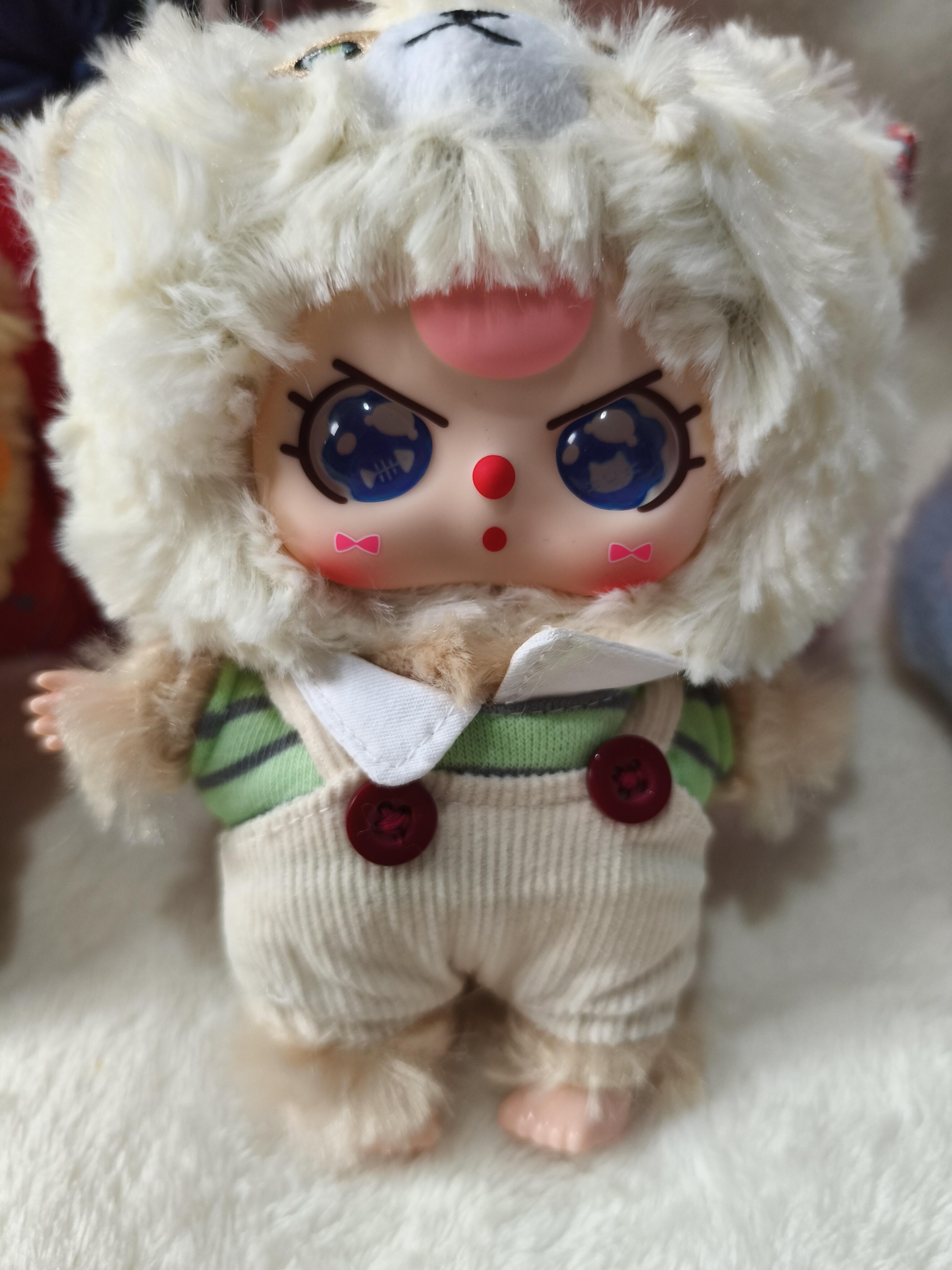 BabyThree Cutie Plush Toy Doll ，Bunny Plush Dolls，Soft Furry Collectibles，