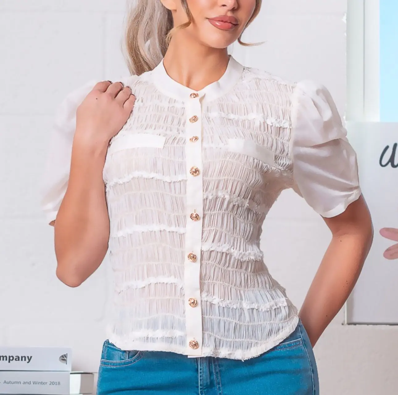 Organza Blouse