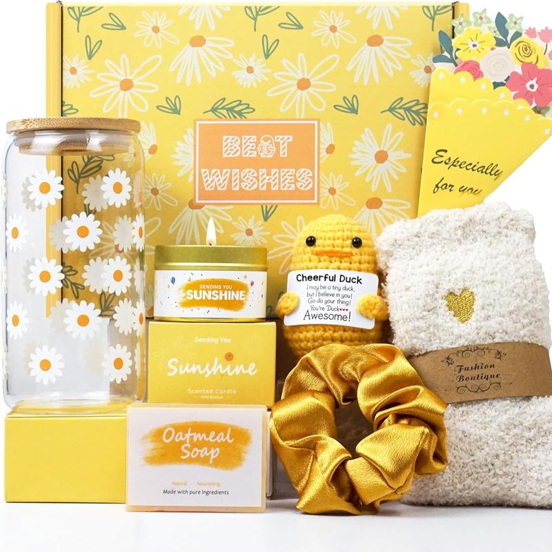 Women's Gift Basket, Unique Birthday Present for Best Friends, Inspirational Gift Set Box, Christmas Gifts for Women, Beautiful Gift Box