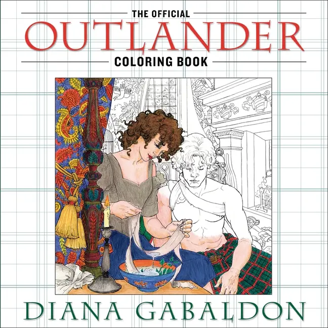 The Official Outlander Coloring Book: An Adult Coloring Book by Diana Gabaldon (Paperback)