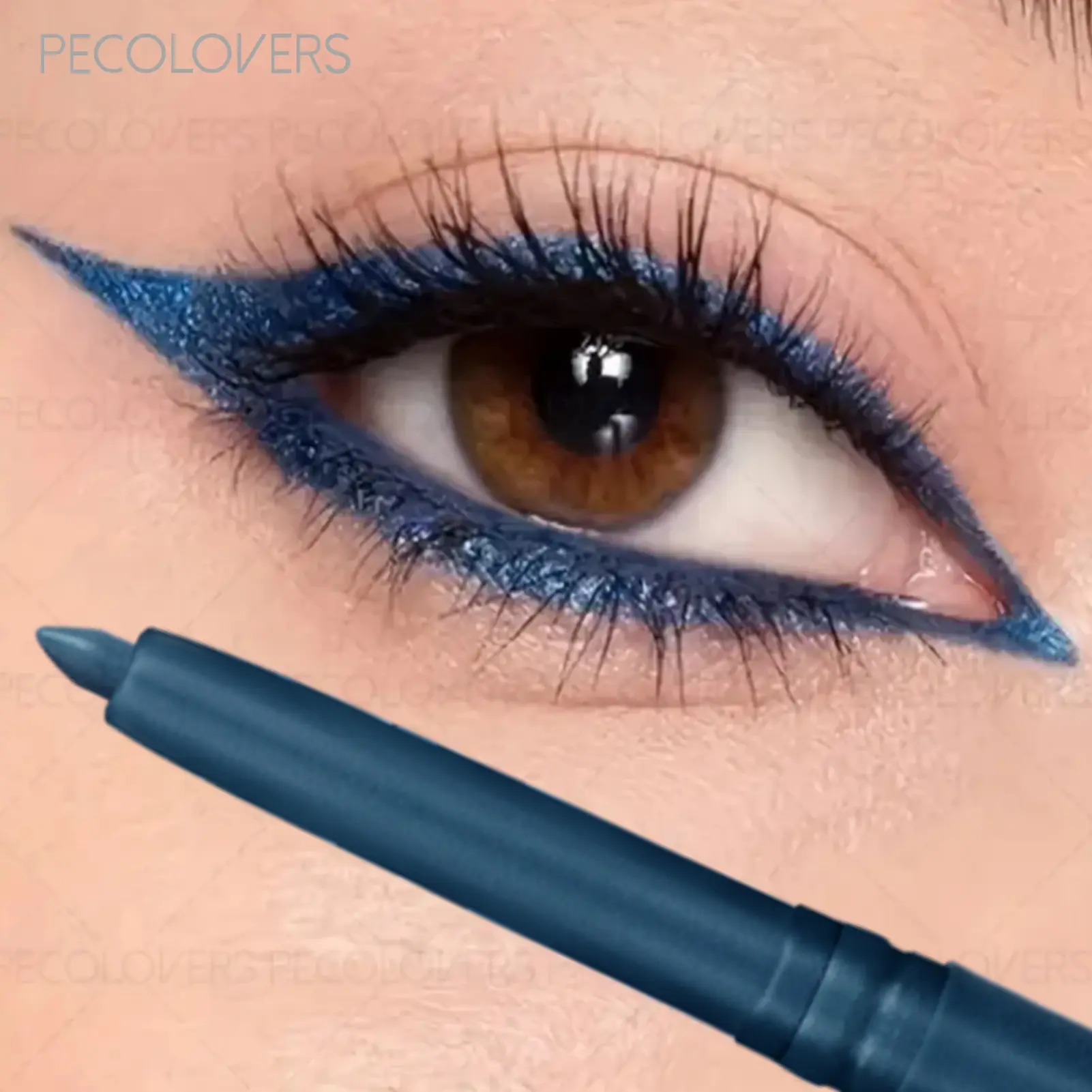 Waterproof Green Matte Eyeliner Gel Pencil Easy To Wear Long-lasting Eyes Beauty Makeup Natural Lying Silkworm Eye Liner Beachproof Eyeliner