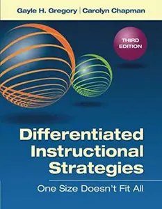 USED-Differentiated Instructional Strategies: One Size Doesn′t Fit All by Gregory, Gayle H. (Paperback)