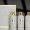 Game of Spades Royale 4 pcs Gift Set by Jo Milano Paris (parfum 3.4 oz., Aromatic Body cleanser 3.4 oz., Hydrating body cream 3.4 oz. & Atomizer)