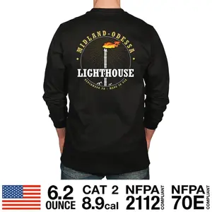 Benchmark 3118FR-LTHOUSE Midland - Odessa Lighthouse FR Shirt Z8I