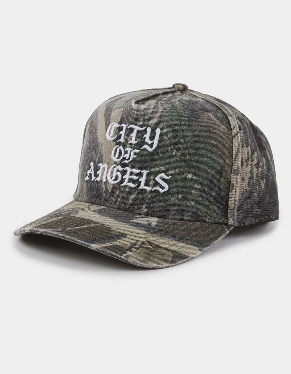 LA FAMILIA Mens City Camo Snapback Hat LA FAMILIA Mens City Camo Snapback Hat
