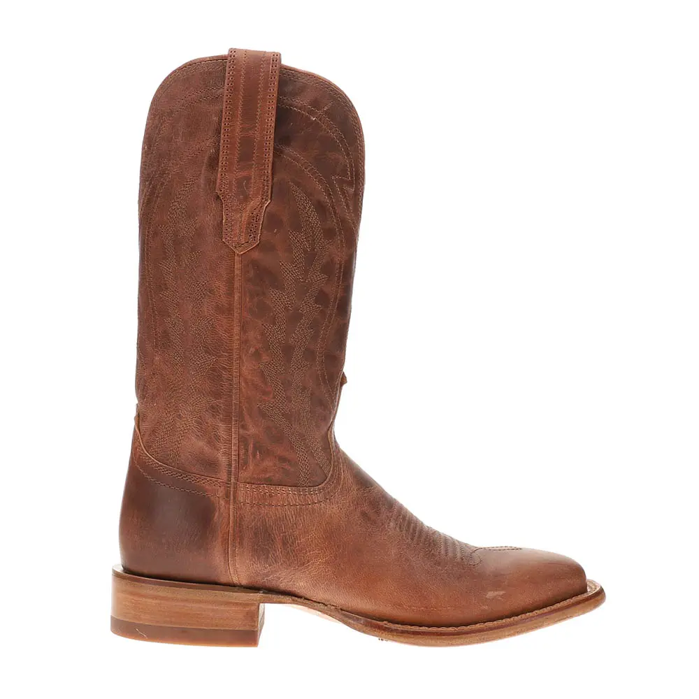 Tecovas Mens The Doc Square Toe Casual Boots Mid Calf - Brown Tecovas Mens The Doc Square Toe Casual Boots Mid Calf - Brown