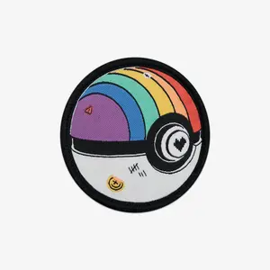 Rainbow Pokeball Patch