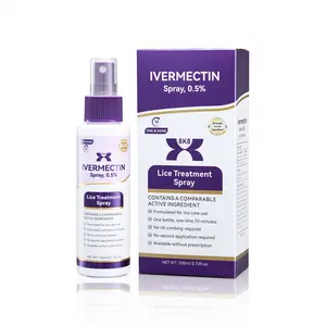 Lice Treatment Spray, One-Time At Home Application for Children and Adults, New Easy Spray-On Hair and Scalp Treatment for Whole Family Use