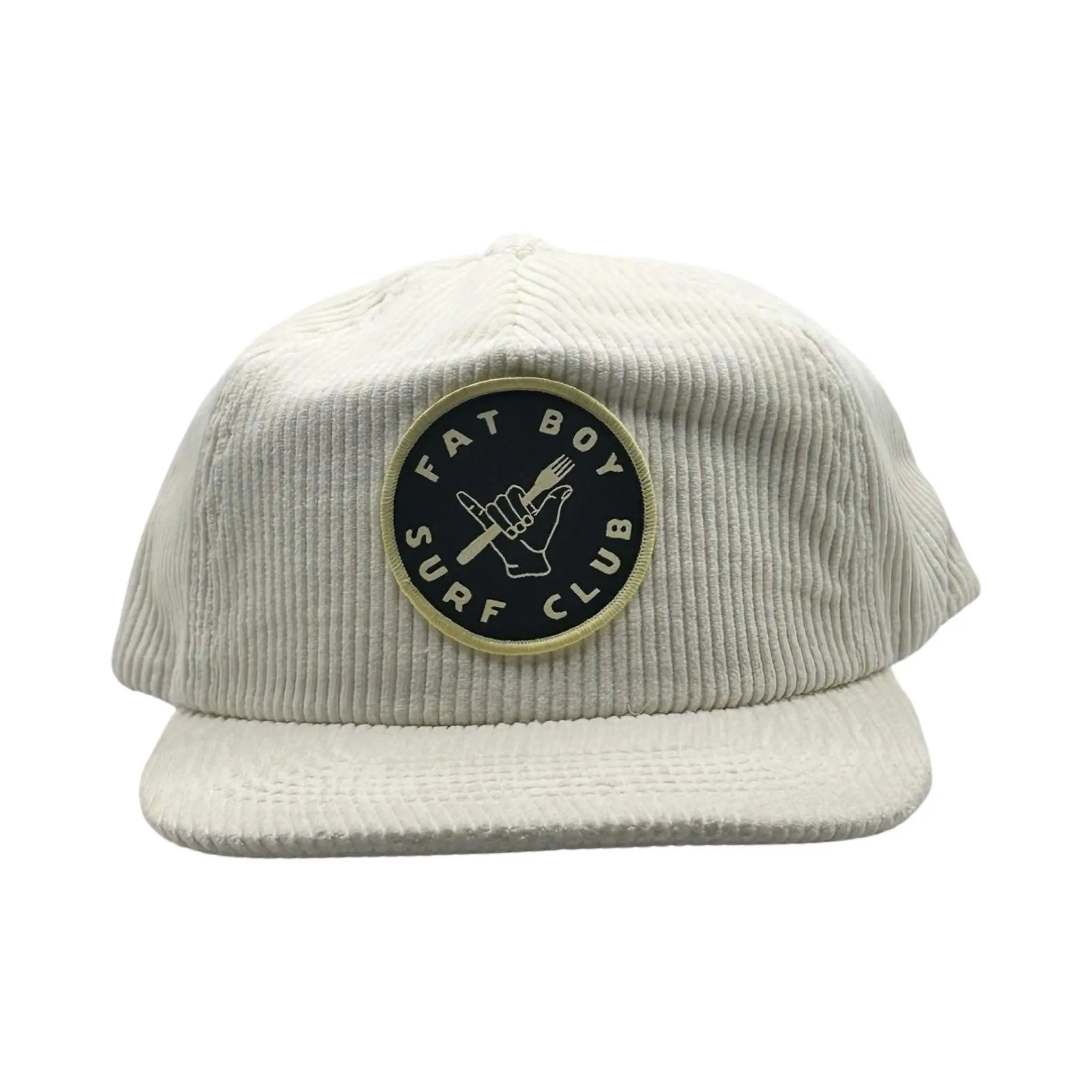 Shaka Fork Corduroy Surf Hat - Bone