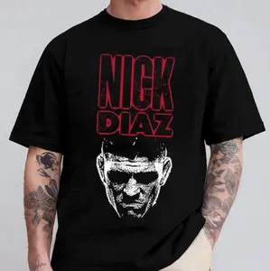 Nick Diaz Vintage MMA Shirt Fight Culture Graphic Tee HY1408