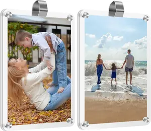 2Pcs Car Picture Holder, Suitable for car Visor, Universal for Any Vehicle Model Show Personal or Family Photos Great Gift for Drivers 3.5"X2.4"