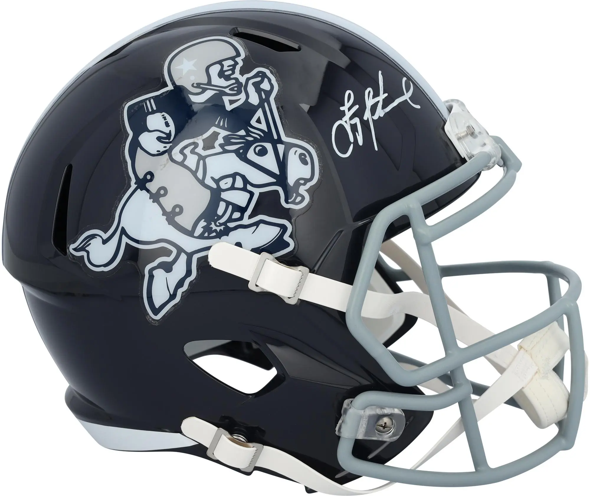Troy Aikman Dallas Cowboys Autographed Riddell Cowboy Joe Speed Replica Helmet - Fanatics Authentic Certified
