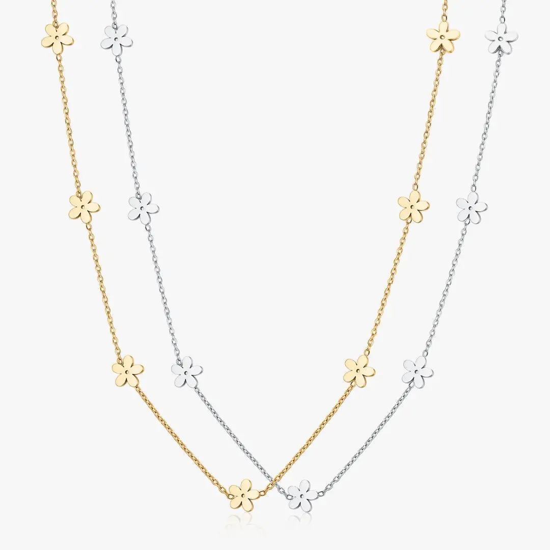 Simply Floral Choker Necklace