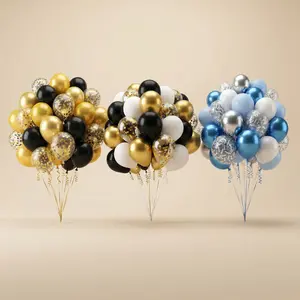 Bling & Pop| 60PCS Confetti Balloon Garland Kit for Any Party