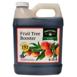 Farmer's Secret Fruit Tree Booster Fertilizer - Super Concentrated and Phosphorus Rich - Formulated for All Fruit Trees Including Peach, Banana, and Apple