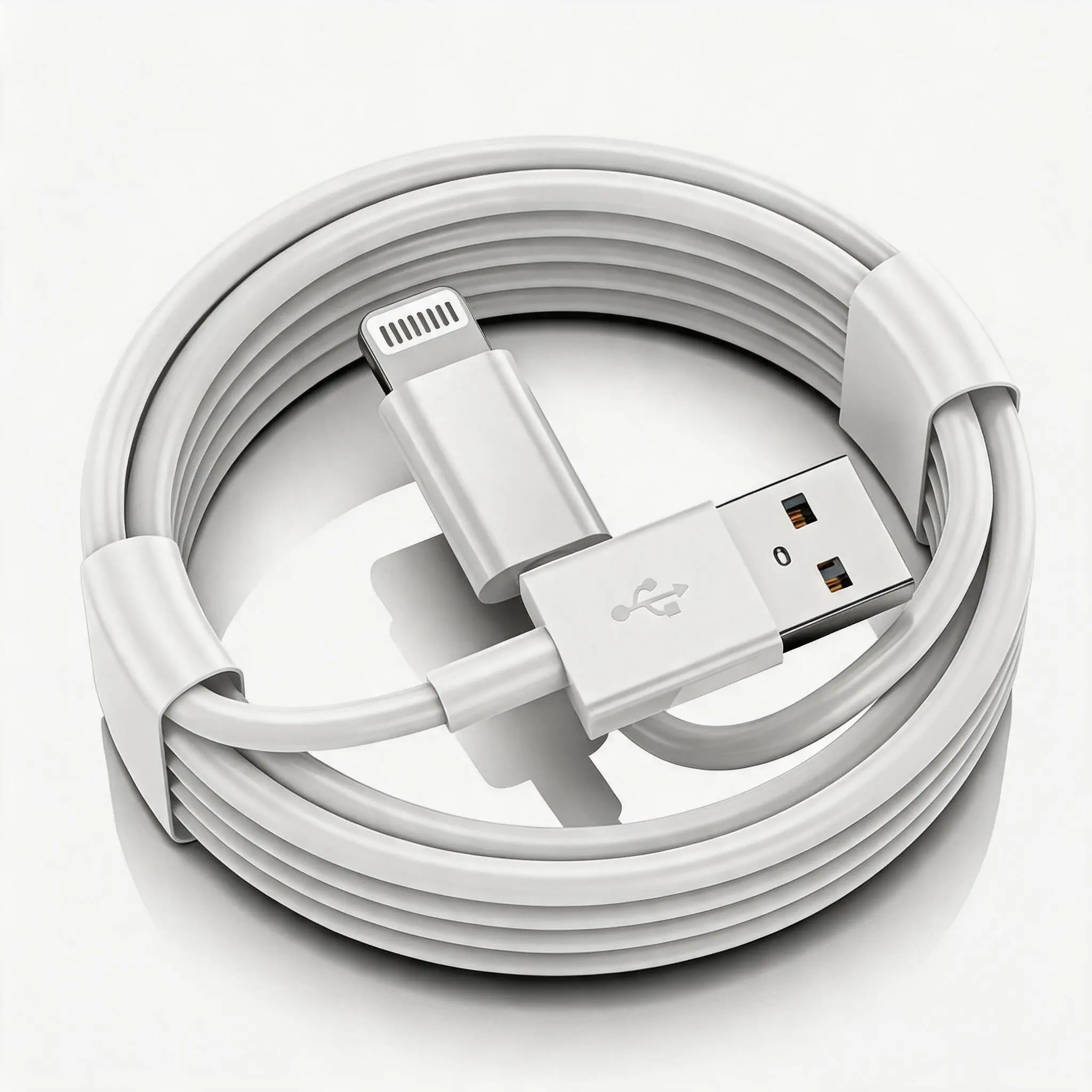 Car iPhone Carplay Cable - USB A to Lightning Car Charger Cord, 3ft White Tangle-Free Premium Materials Reliable Daily Device with Fast Charging, Data Transfer & Stable Carplay Link for iPhone 14/13/12/11 Pro Max XR XS X 8 7 6 Plus SE, Connection