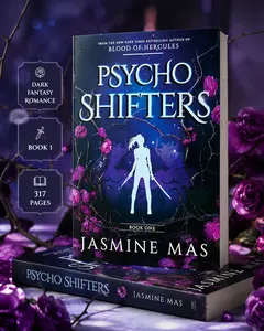 Psycho Shifters by Jasmine Mas Paperback – Cruel Shifterverse Book 1, Dark Fantasy Romance, Paranormal BookTok Read