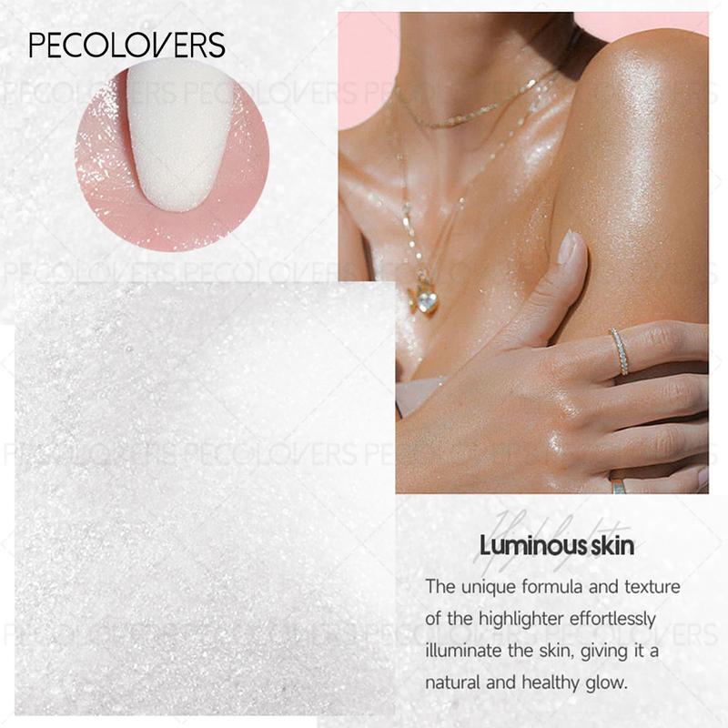 Pearlescent Fairy Powder Highlighter Stick Contouring Bronzer Illuminator Shimmer Face Body Brightening Glitter Stick Prismatic Glow Highlighter Makeup Cosmetics