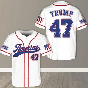 Custom Name Trump Baseball Jersey, Make America Great Again Trump Support Jersey, Republican Jersey,donald trump jersey,MAGA Baseball Jersey